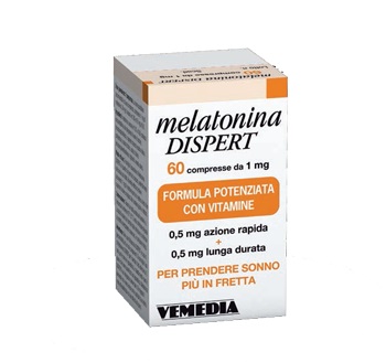 MELATONINA DISPERT 1MG DI MELATONINA 60 COMPRESSE - Farmacia Dott. Pasquale Russo