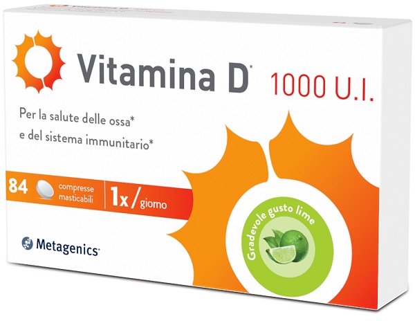 VITAMINA D 1000 UI 84 COMPRESSE MASTICABILI - Farmacia Dott. Pasquale Russo