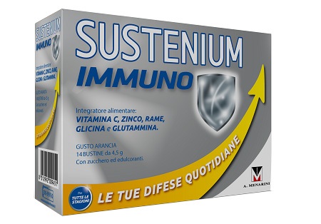 SUSTENIUM IMMUNO ENERGY 14 BUSTINE DA 4,5 G - Farmacia Dott. Pasquale Russo