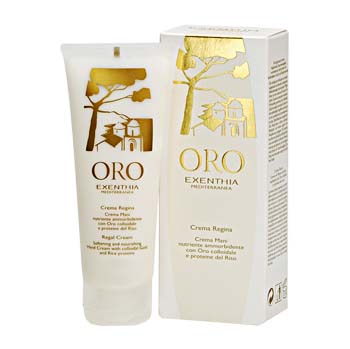 EXENTHIA MEDITERRANEA ORO CREMA REGINA MANI 75 ML - Farmacia Dott. Pasquale Russo