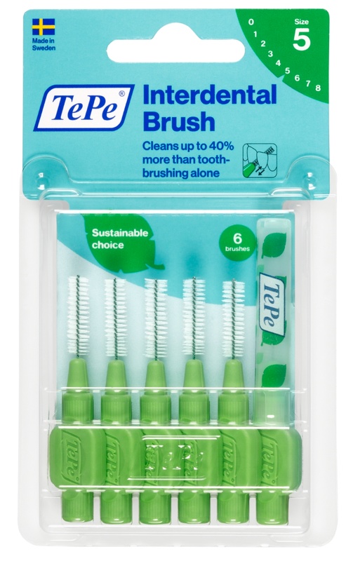 TEPE SCOVOLINO VERDE 0,8MM 6 PEZZI - Farmacia Dott. Pasquale Russo