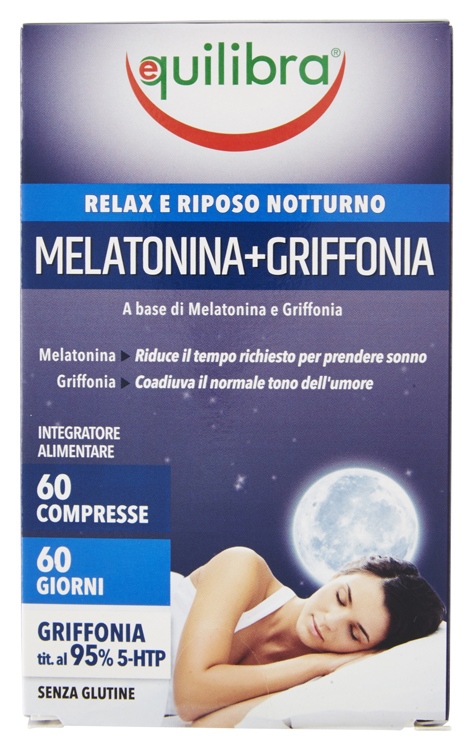 MELATONINA + GRIFFONIA 60 COMPRESSE - Farmacia Dott. Pasquale Russo
