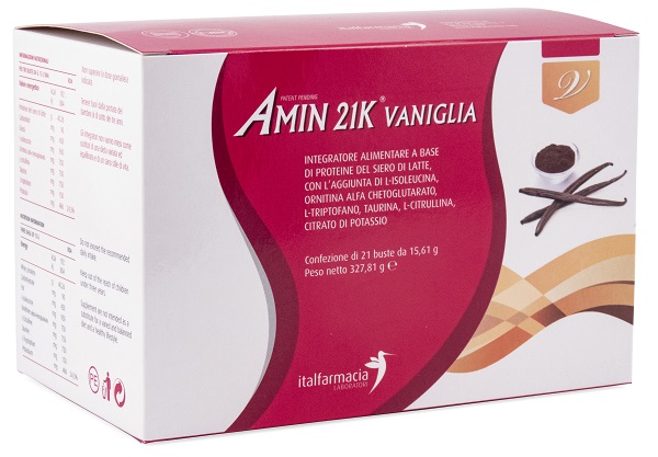 AMIN 21K VANIGLIA 327,81 G - Farmacia Dott. Pasquale Russo