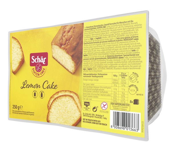 SCHAR LEMON CAKE 250 G - Farmacia Dott. Pasquale Russo