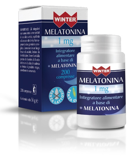 WINTER MELATONINA 1 MG 200 COMPRESSE - Farmacia Dott. Pasquale Russo