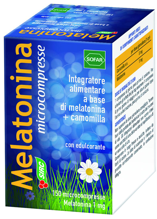 MELATONINA 150 MICROCOMPRESSE - Farmacia Dott. Pasquale Russo
