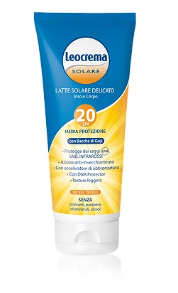 LEOCREMA SOLARE GOJY SPF20 200 ML - Farmacia Dott. Pasquale Russo
