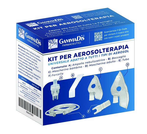 KIT AEROSOL COMPLETO GAMMADIS - Farmacia Dott. Pasquale Russo