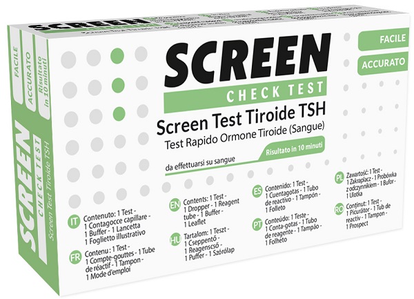 SCREEN TEST RAPIDO ORMONE TIROIDE-STIMOLANTE TSH NEL SANGUE - Farmacia Dott. Pasquale Russo