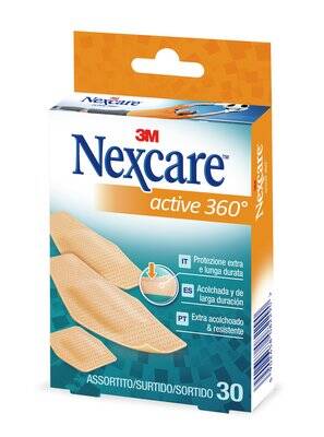 CEROTTO NEXCARE ACTIVE 360 GRADI 30 PEZZI ASSORTITI - Farmacia Dott. Pasquale Russo