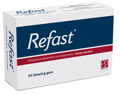 REFAST 24 CHEWING GUM SENZA ZUCCHERO - Farmacia Dott. Pasquale Russo