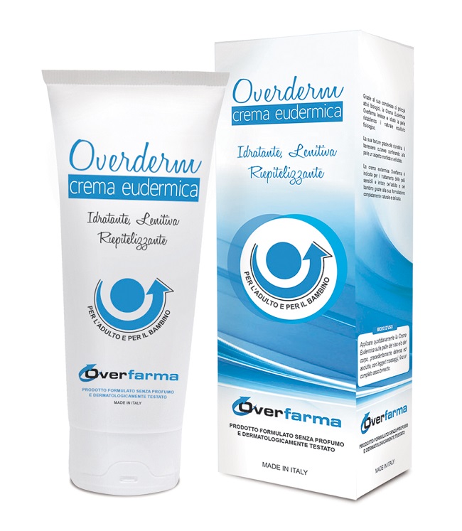 OVERDERM CREMA EUDERMICA IDRATANTE LENITIVA PER ADULTI E BAMBINI 75 ML - Farmacia Dott. Pasquale Russo