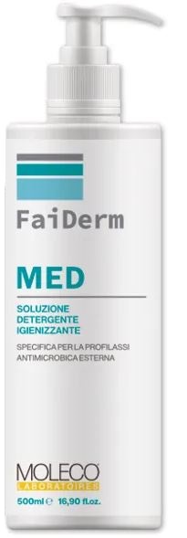 FAIDERM MED DETERGENTE IGIENIZZANTE 500 ML - Farmacia Dott. Pasquale Russo