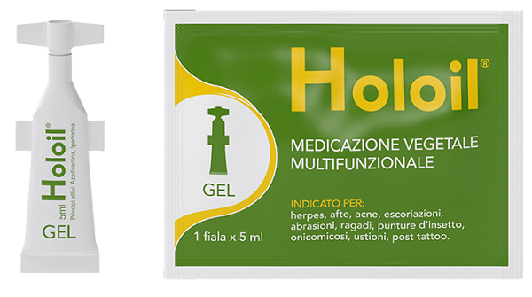 HOLOIL MONODOSE GEL TERMOSOFFIATA 1 FIALA 5ML - Farmacia Dott. Pasquale Russo