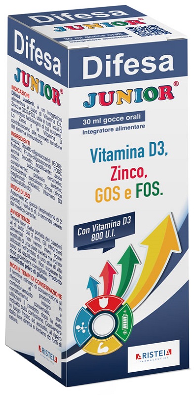 DIFESA JUNIOR GOCCE ORALI 30 ML - Farmacia Dott. Pasquale Russo