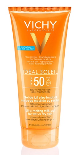 IDEAL SOLEIL GEL WET CORPO SPF50 200 ML - Farmacia Dott. Pasquale Russo