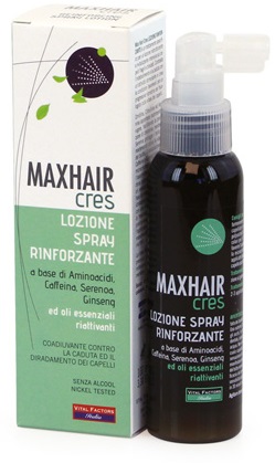 MAXHAIR CRES LOZIONE ANTICADUTA 100 ML - Farmacia Dott. Pasquale Russo