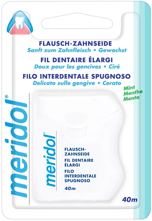 MERIDOL EXPANDED FILO INTERDENTALE 40 METRI - Farmacia Dott. Pasquale Russo