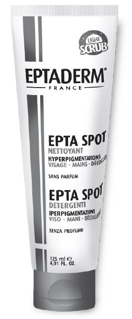 EPTA SPOT DETERGENTE SCRUB DEPIGMENTANTE 125 ML - Farmacia Dott. Pasquale Russo