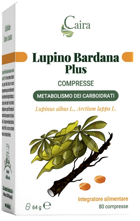 CAIRA LUPINO BARDANA PLUS 80 COMPRESSE DA 0,8 G - Farmacia Dott. Pasquale Russo
