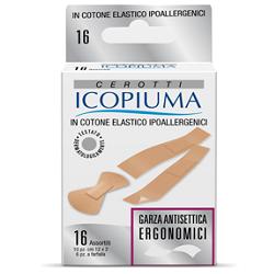 ICOPIUMA CEROTTO ELASTICO ERGONOMICO 16 PEZZI - Farmacia Dott. Pasquale Russo