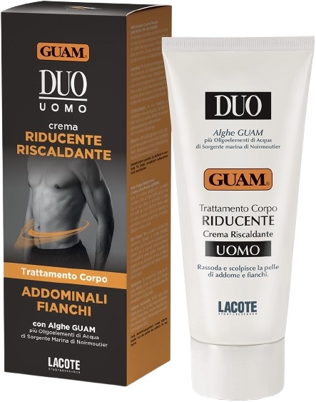 GUAM DUO UOMO RIDUCENTE CREMA RISCALDANTE 200 ML - Farmacia Dott. Pasquale Russo