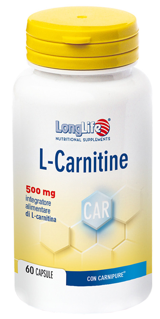 LONGLIFE L-CARNITINE 60 CAPSULE DI GELATINA DA 960 MG - Farmacia Dott. Pasquale Russo