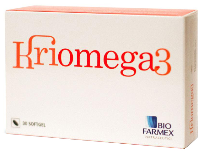 KRIOMEGA 3 30 CAPSULE SOFTGEL - Farmacia Dott. Pasquale Russo