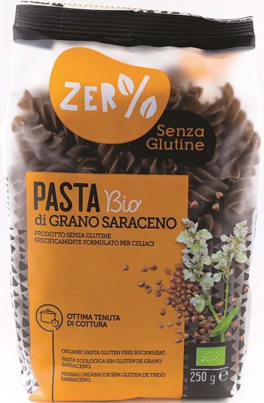 ZERO% GLUTINE FUSILLI GRANO SARACENO INTEGRALE SENZA GLUTINE250 G - Farmacia Dott. Pasquale Russo