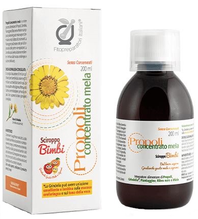 FITOPREPARATORI ITALIANI PROPOLI IN CONC MELA 200 ML - Farmacia Dott. Pasquale Russo