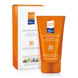 VEBIX SUN PROGRAM LATTE SOLARE CORPO SPF30 125 ML - Farmacia Dott. Pasquale Russo