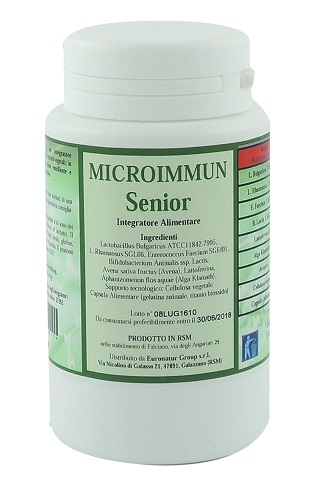 MICROIMMUN SENIOR 30 CAPSULE 500 MG - Farmacia Dott. Pasquale Russo