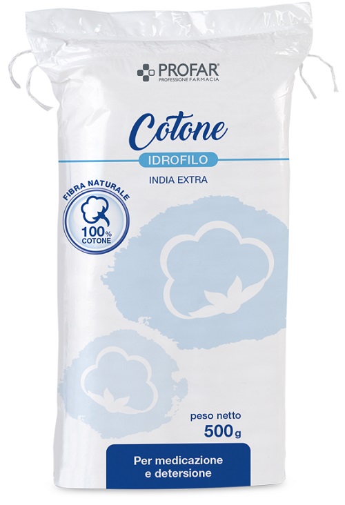 COTONE IDROFILO PROFAR INDIA EXTRA 500 G - Farmacia Dott. Pasquale Russo