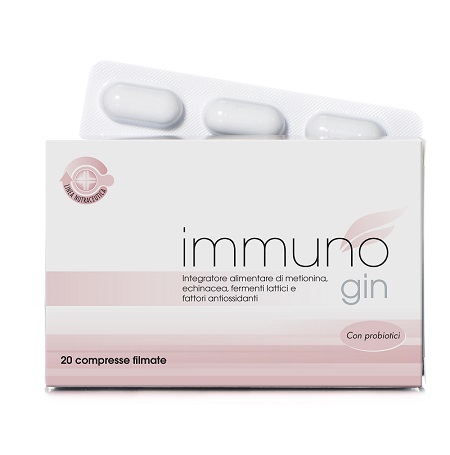 IMMUNO GIN 20 COMPRESSE - Farmacia Dott. Pasquale Russo