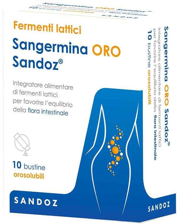SANGERMINA ORO 10 BUSTINE OROSOLUBILE - Farmacia Dott. Pasquale Russo