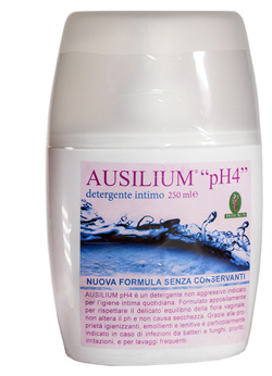 AUSILIUM PH4 DETERGENTE INTIMO 250 ML - Farmacia Dott. Pasquale Russo