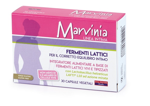 MARVINIA FERMENTI LATTICI 30 CAPSULE 9 G - Farmacia Dott. Pasquale Russo