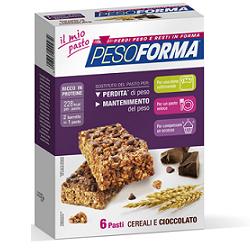 PESOFORMA BARRETTA CEREALI/CIOCCOLATO 12 X 31 G - Farmacia Dott. Pasquale Russo