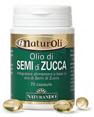 NATUROLI OLIO DI SEMI DI ZUCCA 70 SOFTGEL - Farmacia Dott. Pasquale Russo