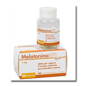 MELATONINA VITI FAST 1MG 60 COMPRESSE GUSTO ARANCIA - Farmacia Dott. Pasquale Russo