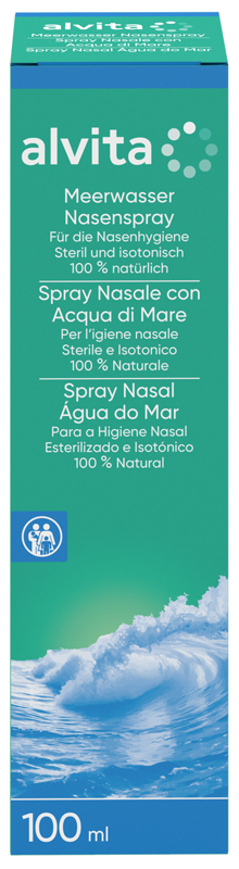 SPRAY NASALE ALVITA CON ACQUA DI MARE 100 ML - Farmacia Dott. Pasquale Russo