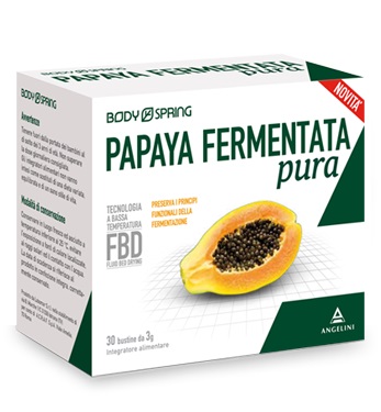 BODY SPRING PAPAYA FERMENTATA PURA 30 BUSTINE - Farmacia Dott. Pasquale Russo