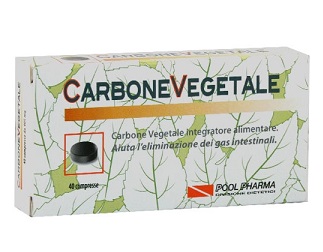CARBONE VEGETALE POOL PHARMA 40 COMPRESSE - Farmacia Dott. Pasquale Russo