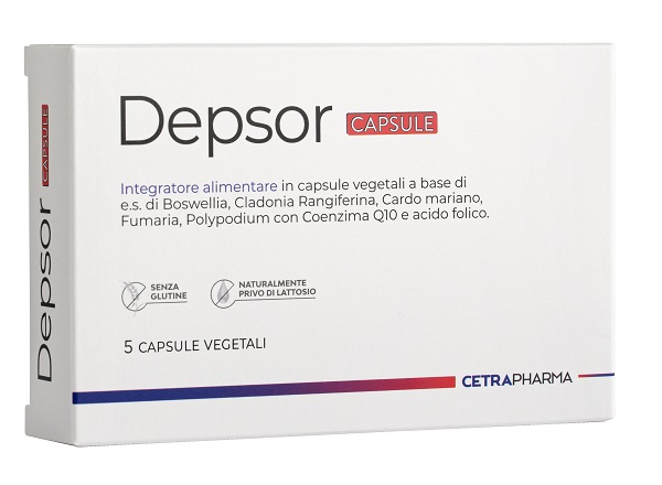 DEPSOR 30 CAPSULE VEGETALI DA 720 MG - Farmacia Dott. Pasquale Russo