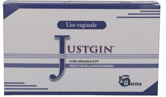 JUSTGIN PROTETTIVO MUCOSA VAGINALE ACIDO IALURONICO 4 FLACONI DA 30 ML - Farmacia Dott. Pasquale Russo