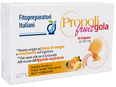 FITOPREPARATORI ITALIANI PROPOLI FRUIT GOLA 20 COMPRESSE - Farmacia Dott. Pasquale Russo