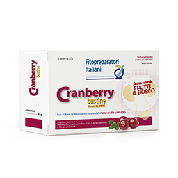 FITOPREPARATORI ITALIANI CRANBERRY 16 BUSTINE 2,5 G - Farmacia Dott. Pasquale Russo