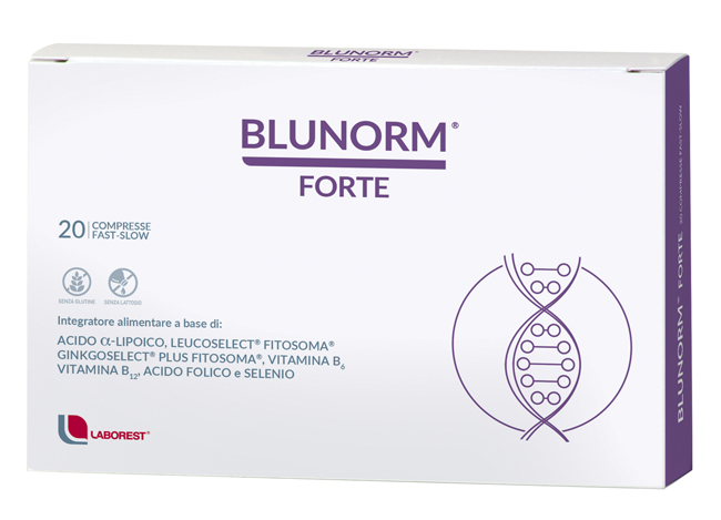 BLUNORM FORTE 20 COMPRESSE - Farmacia Dott. Pasquale Russo