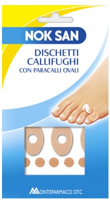 NOK SAN DISCHETTI CALLIFUGHI CON PARACALLI OVALI - Farmacia Dott. Pasquale Russo
