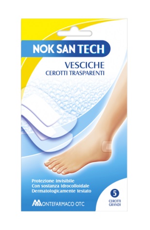 NOK SAN TECH CEROTTO VESCICALE GRANDE 5 PEZZI - Farmacia Dott. Pasquale Russo